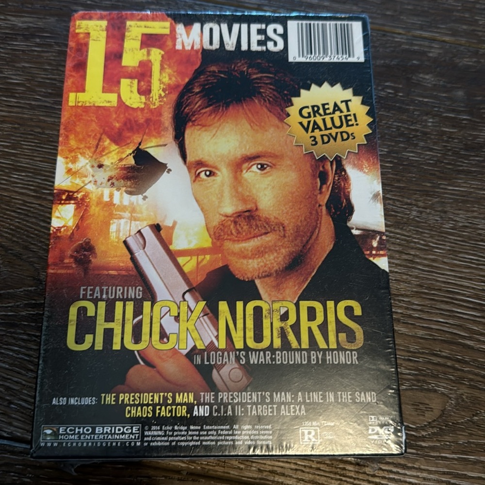 15 movie (dvd) set new in plastic - Picture 2 of 2